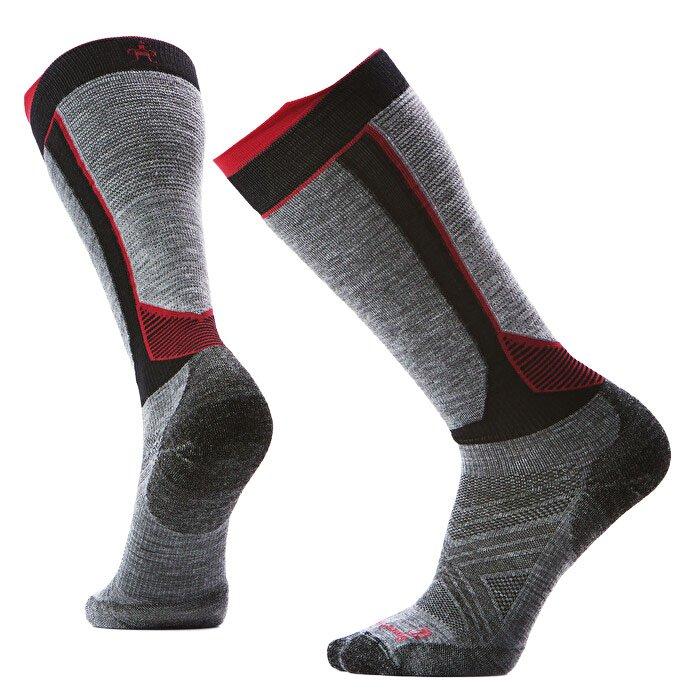 Men's Intraknit Ski Targeted Cushion Socks - Black