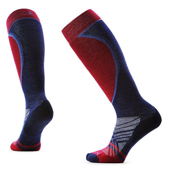 Women's Ski Targeted Cushion Socks - Navy