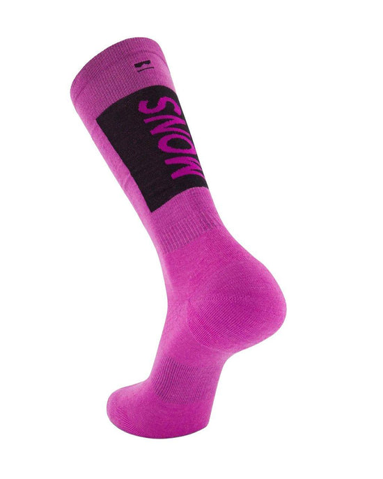 Unisex Atlas Merino Snow Socks - Purple
