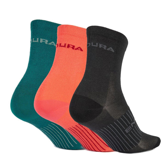 Women's Coolmax Race Sock - 3 Pack - Black