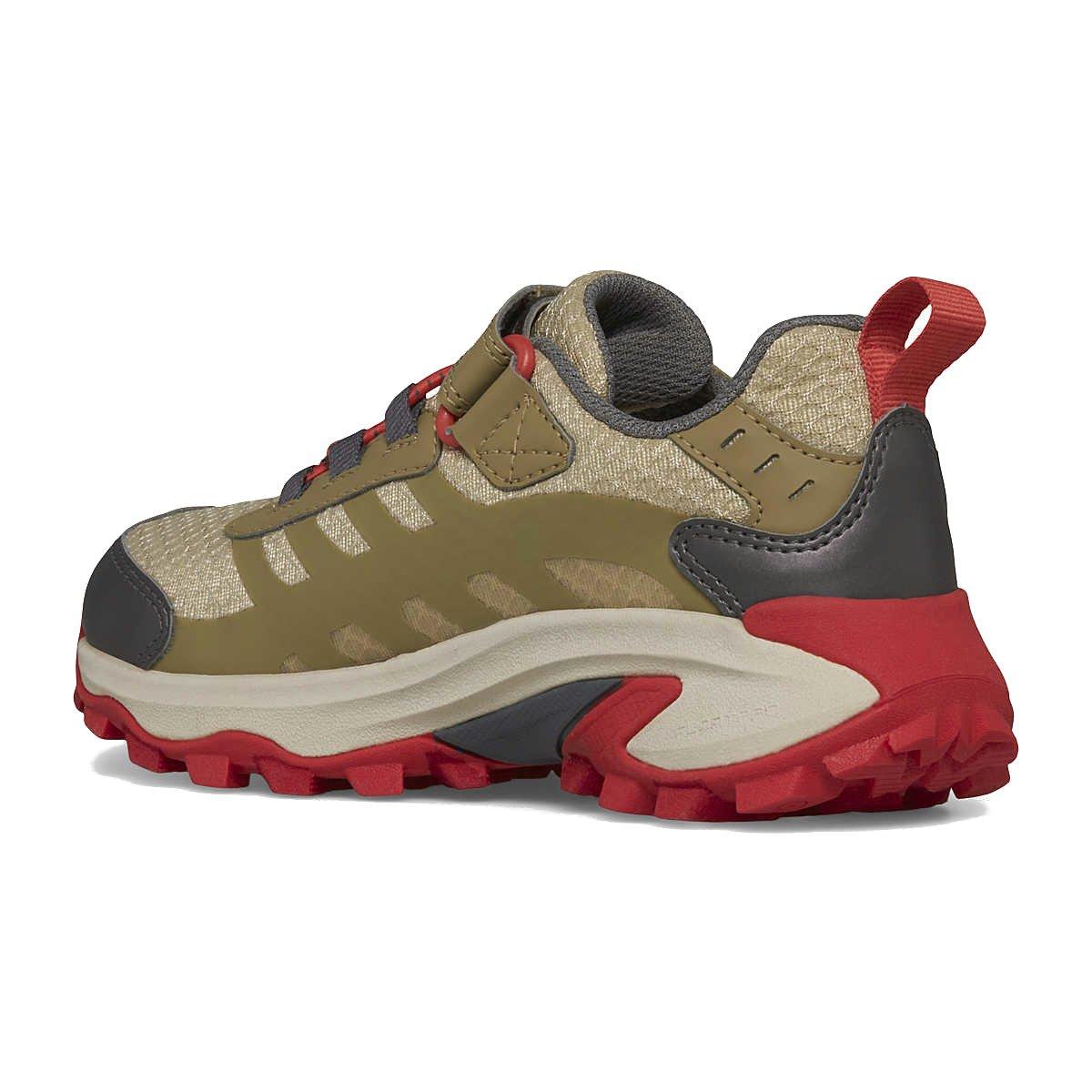 Kids' Moab Speed 2 Low A/C Waterproof Shoes - Red