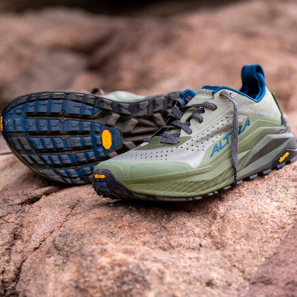 Men's Olympus 6 Trail Running Shoes - Green