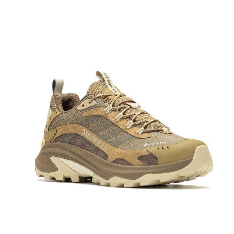 Men's Moab Speed 2 GORE-TEX Hiking Shoes - Beige/ Tan