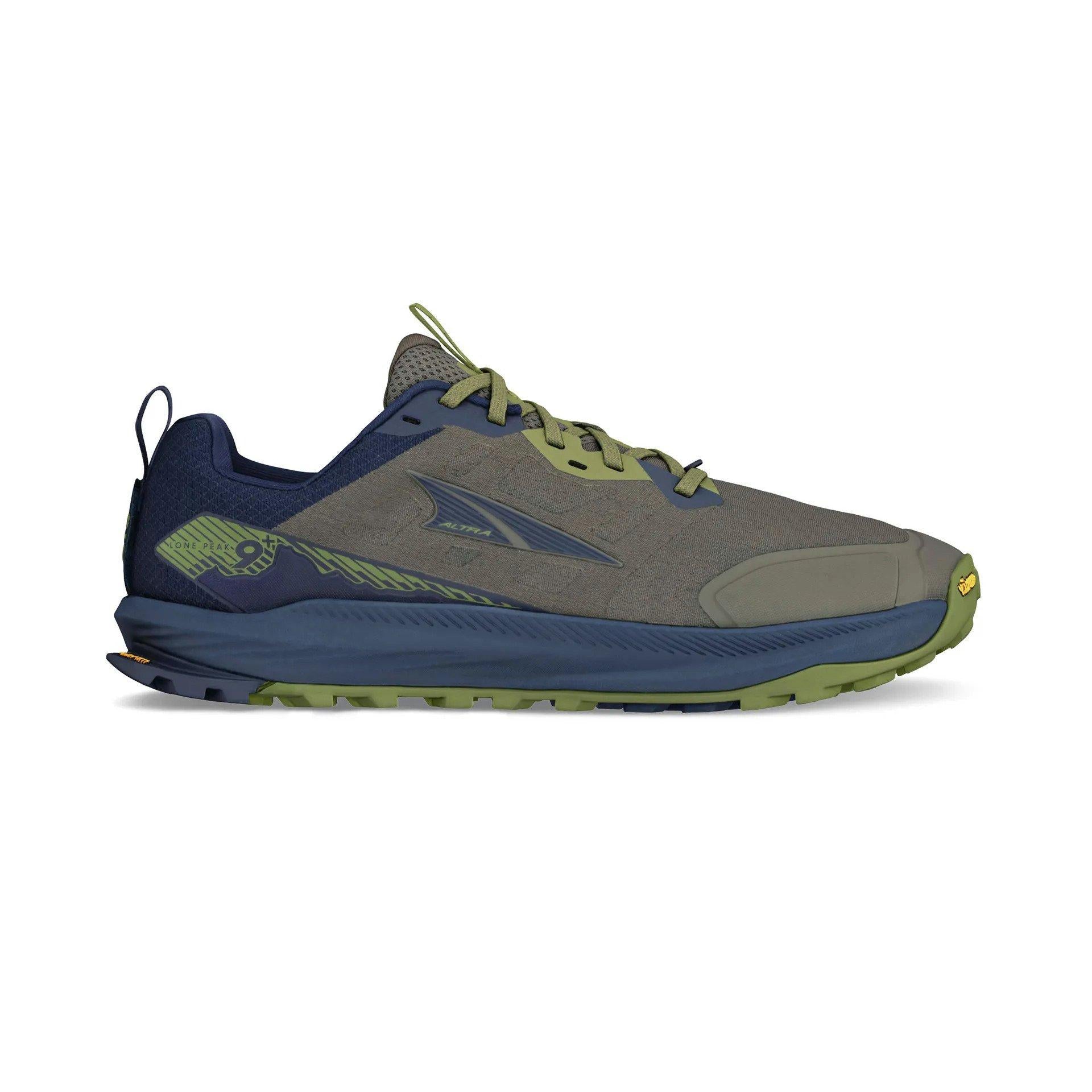 Men's Lone Peak 9+ - Green/ Blue