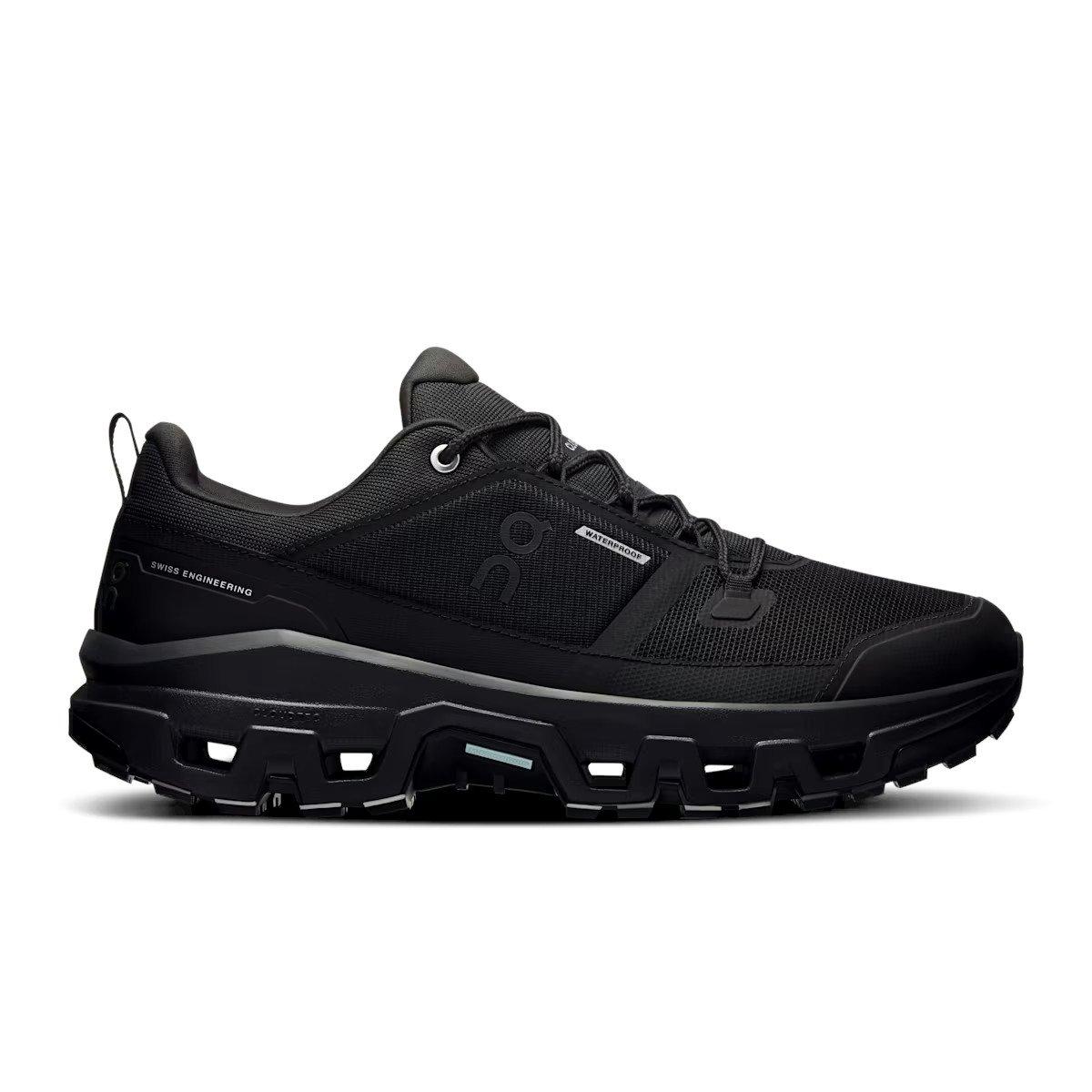 Men's Cloudrock Low Waterproof Hiking Shoes - Black