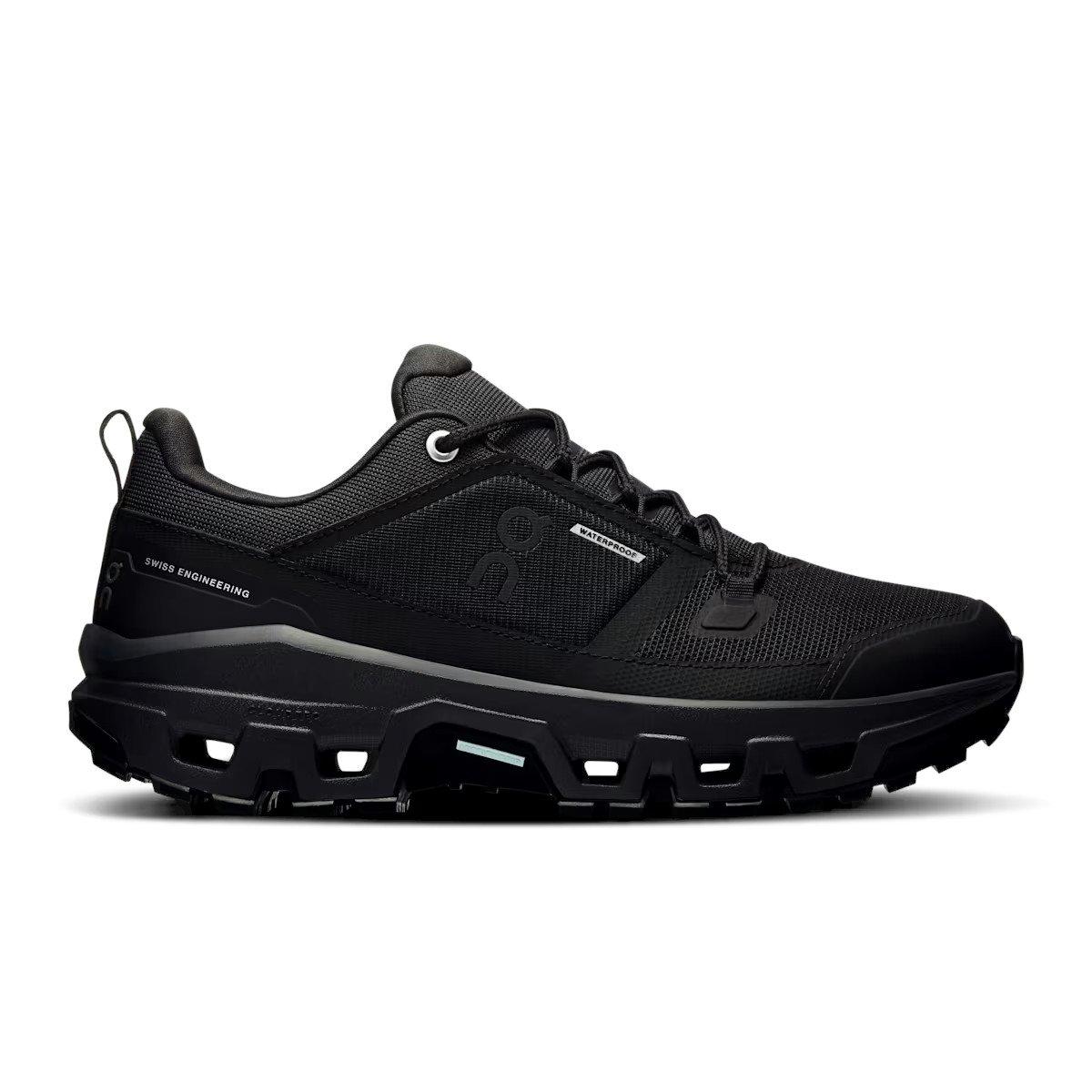 Women's Cloudrock Low Waterproof Hiking Shoes - Black