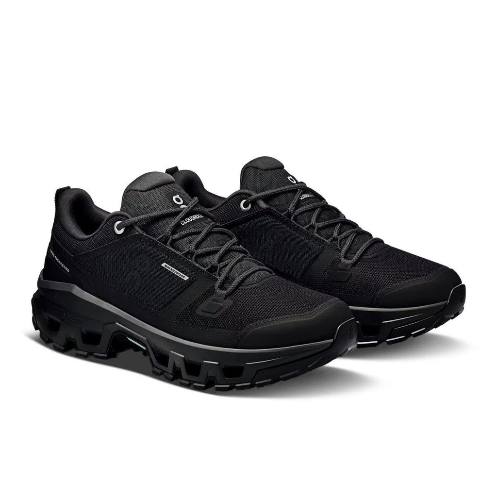 Women's Cloudrock Low Waterproof Hiking Shoes - Black