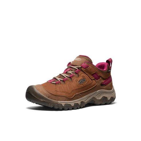 Women's Targhee IV Waterproof Hiking Shoe - Brown/Pink