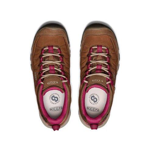 Women's Targhee IV Waterproof Hiking Shoe - Brown/Pink