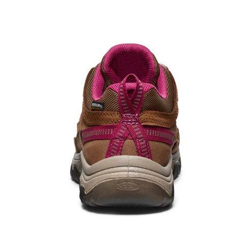 Women's Targhee IV Waterproof Hiking Shoe - Brown/Pink
