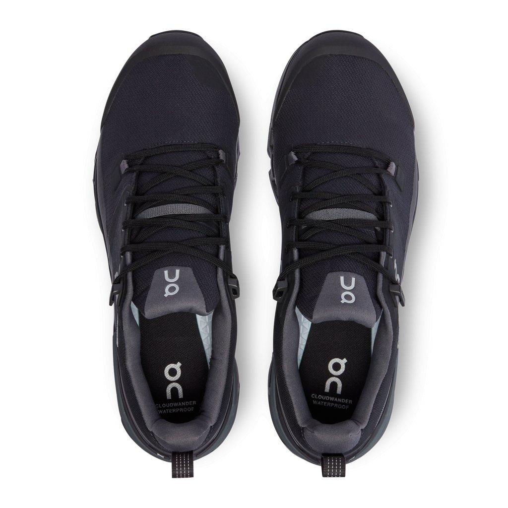 Men's Cloudwander Waterproof Hiking Shoes - Black