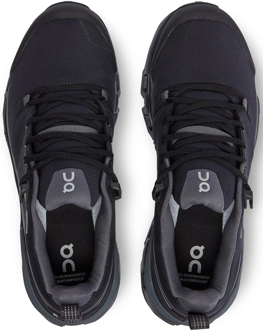 Women's Cloudwander Waterproof Hiking Shoes - Black