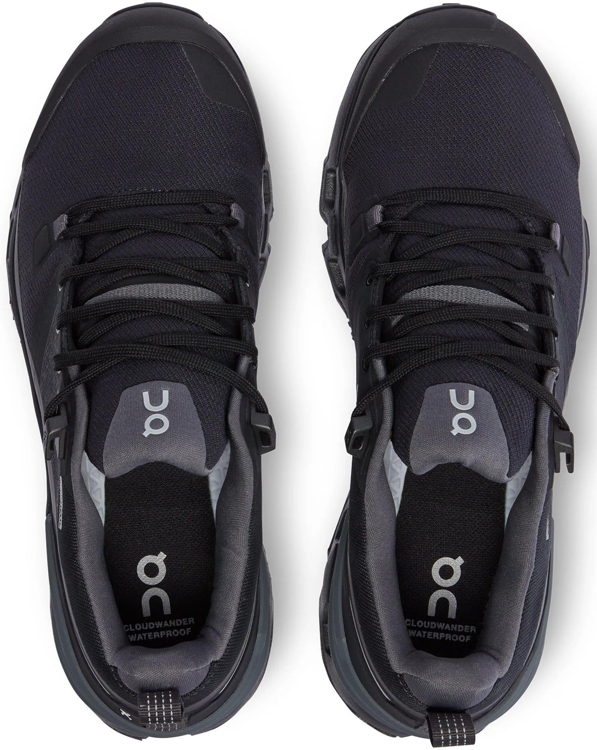 Women's Cloudwander Waterproof Hiking Shoes - Black