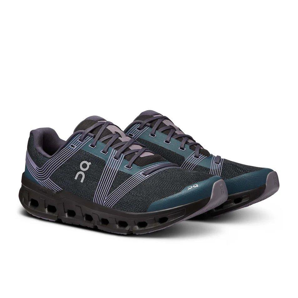 Men's Cloudgo Running Trainers - Black