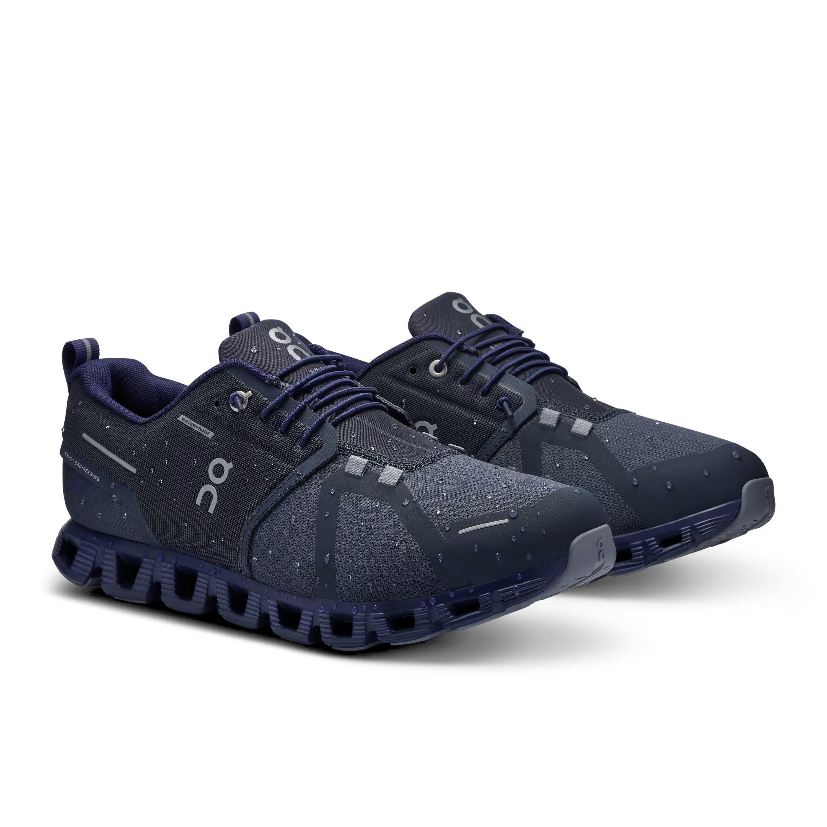 Men's Cloud 5 Waterproof Shoes - Navy