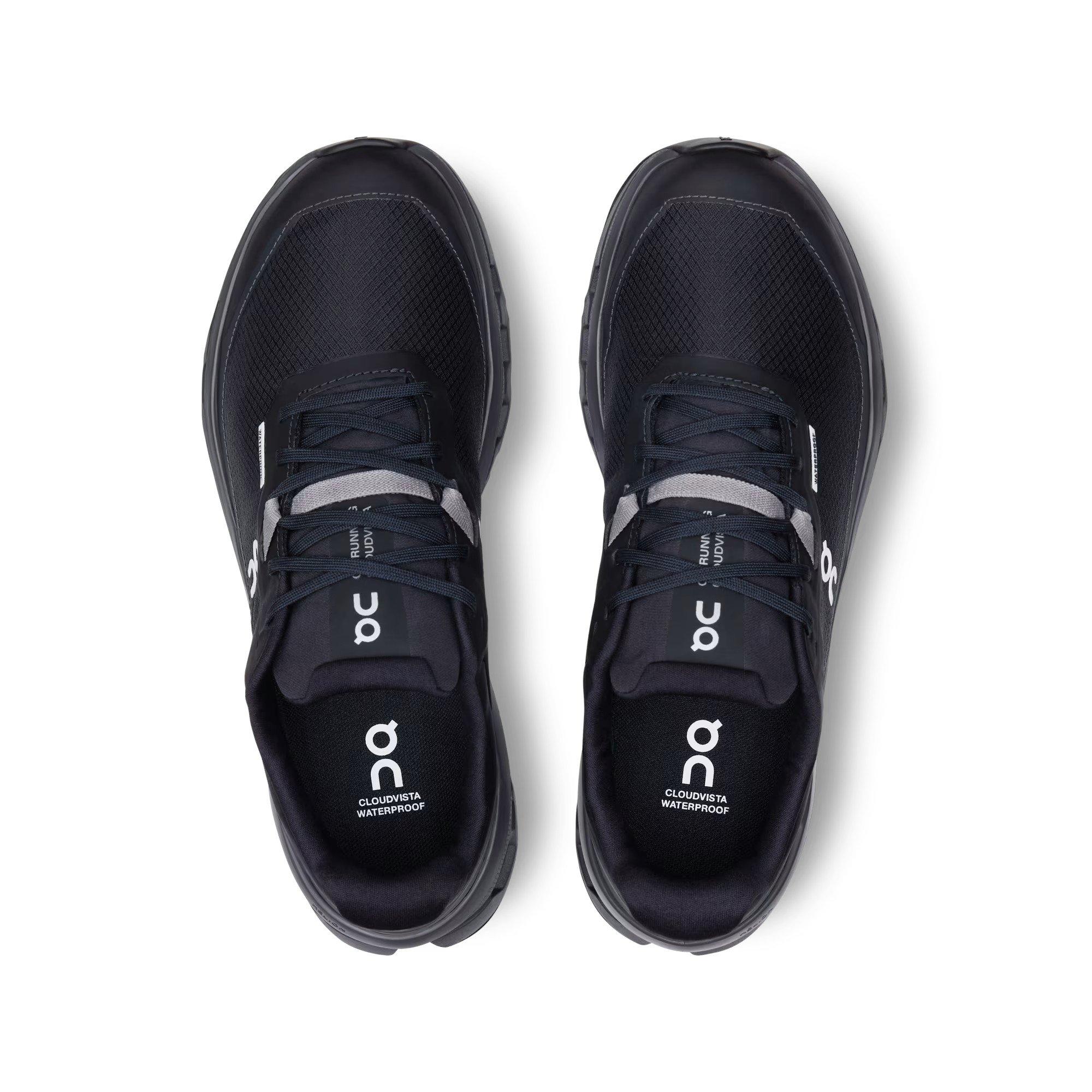 Women's Cloudvista 2 Waterproof Trail Running Shoes - Black