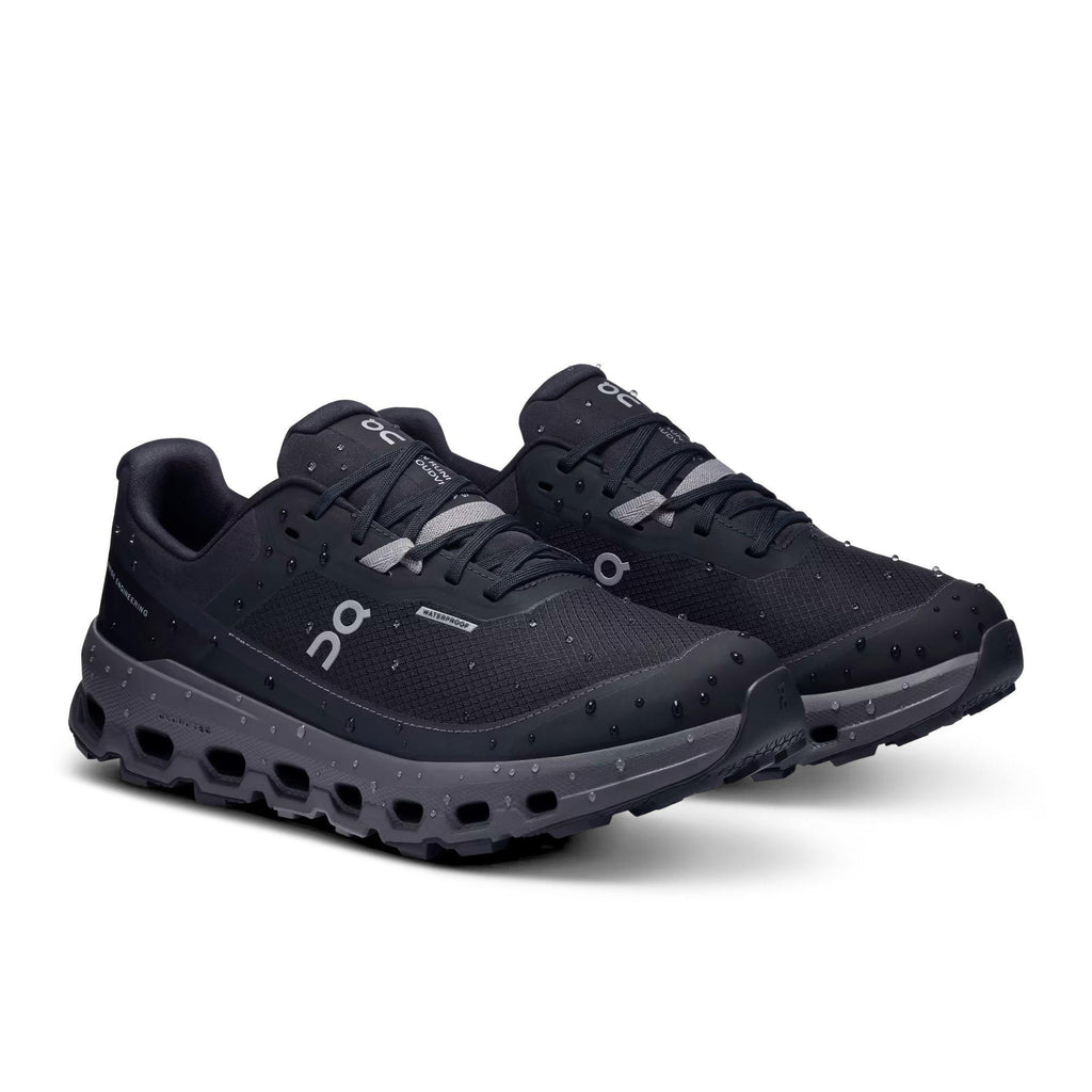 Women's Cloudvista 2 Waterproof Trail Running Shoes - Black