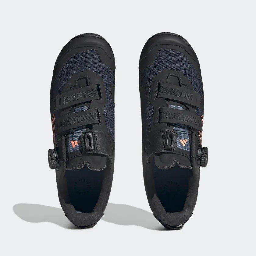 Women's Kestrel BOA MTB Shoes - Legend Ink / Core Black / Coral Fusion