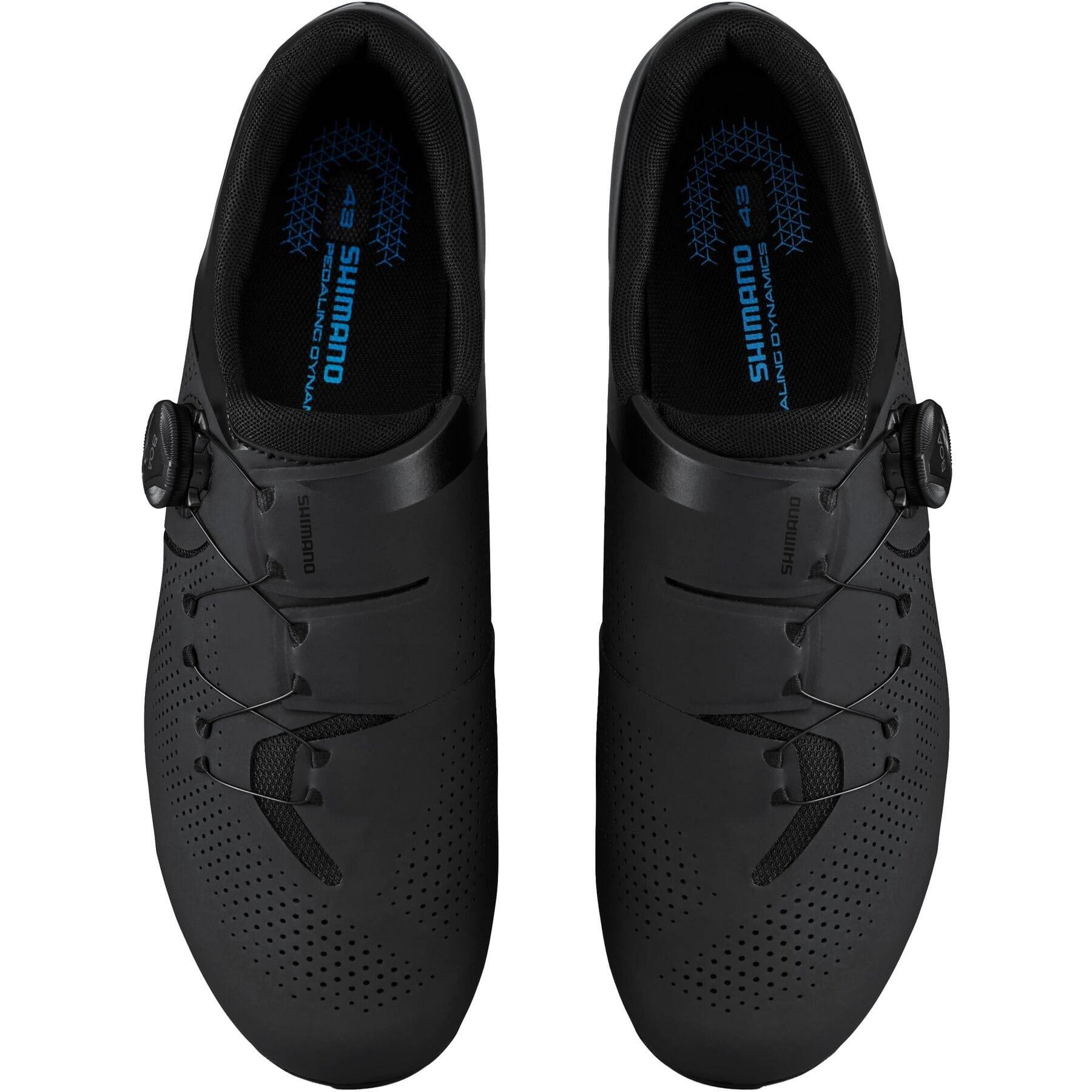 Men's RC3 Wide Cycling Shoes - Black