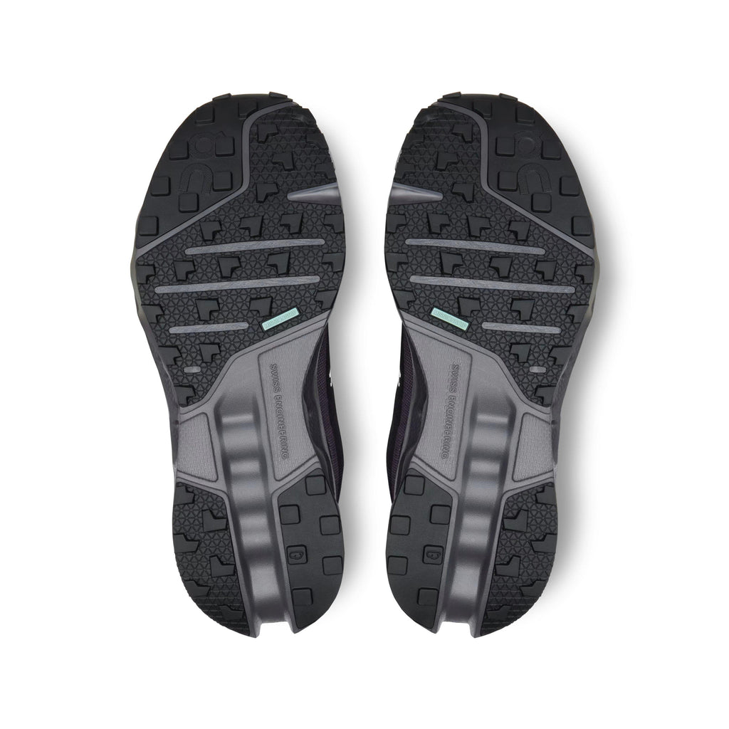 Women's Cloudsurfer Trail Waterproof Trail Running Shoes - Black
