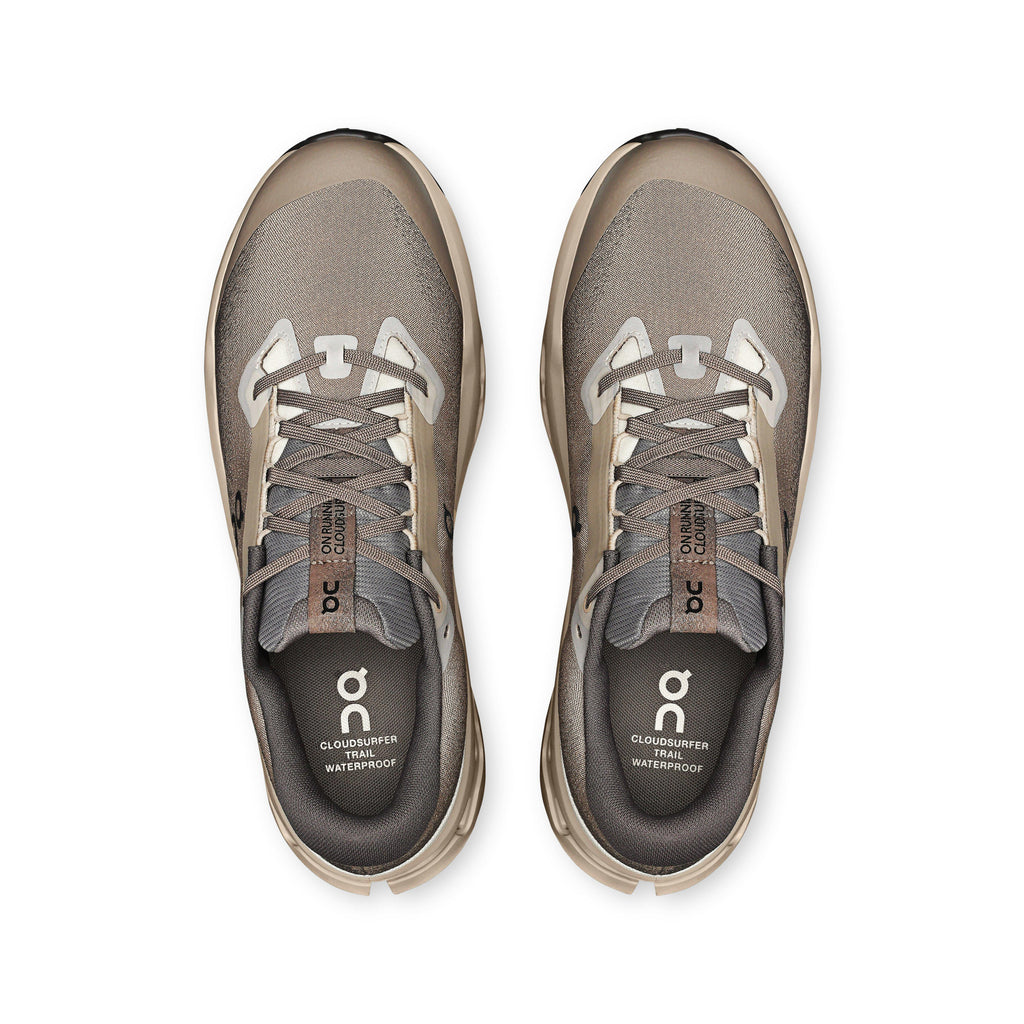 Men's Cloudsurfer Trail 2 Waterproof Running Shoes - Grey