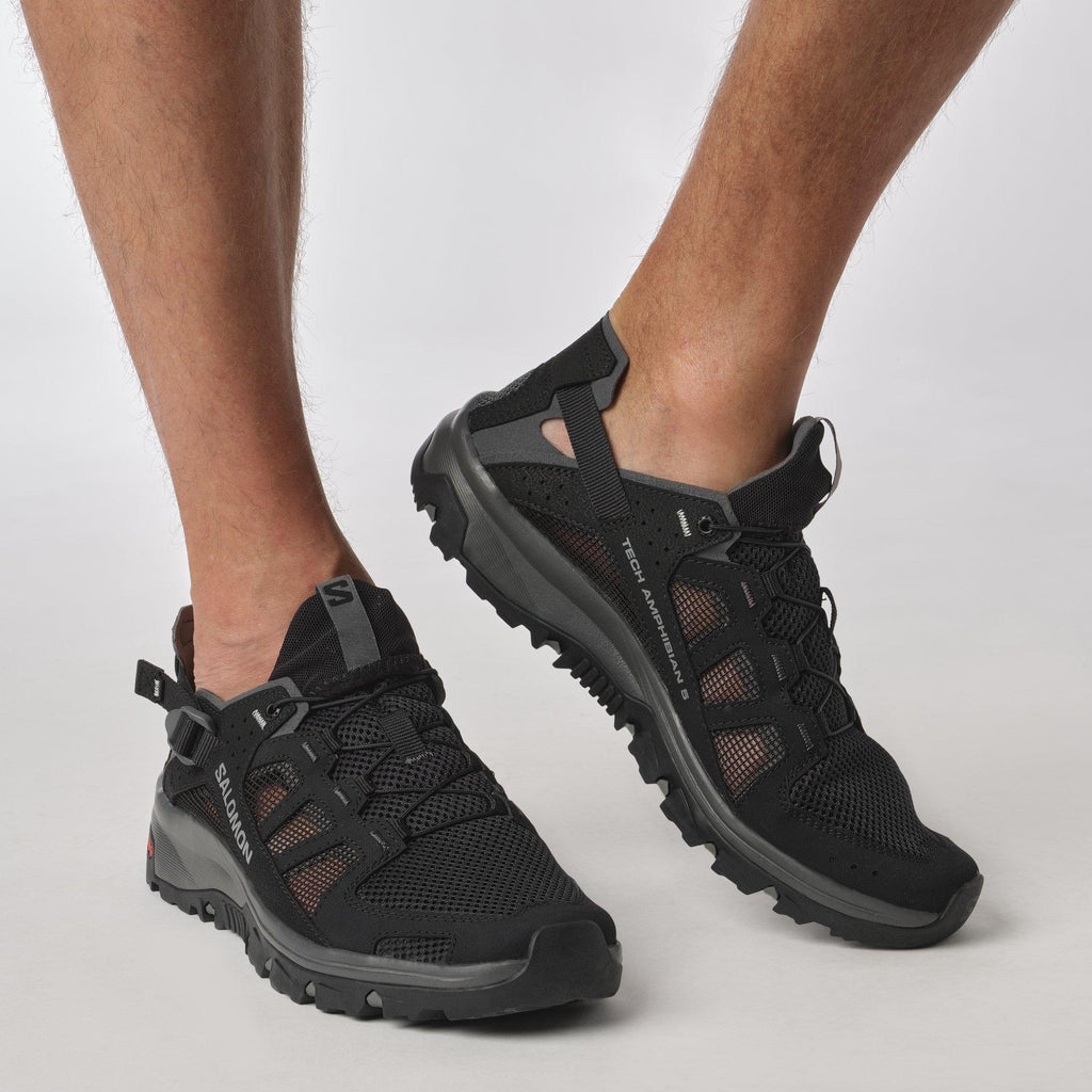 Men's Techamphibian 5 Water Shoes - Black