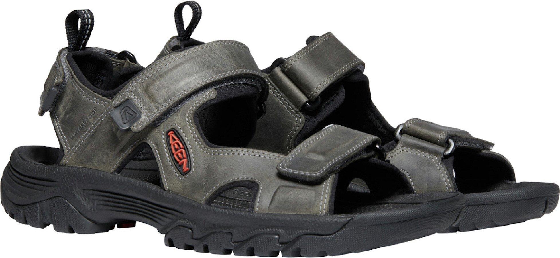 Men's Targhee III Open Toe Sandals - Grey
