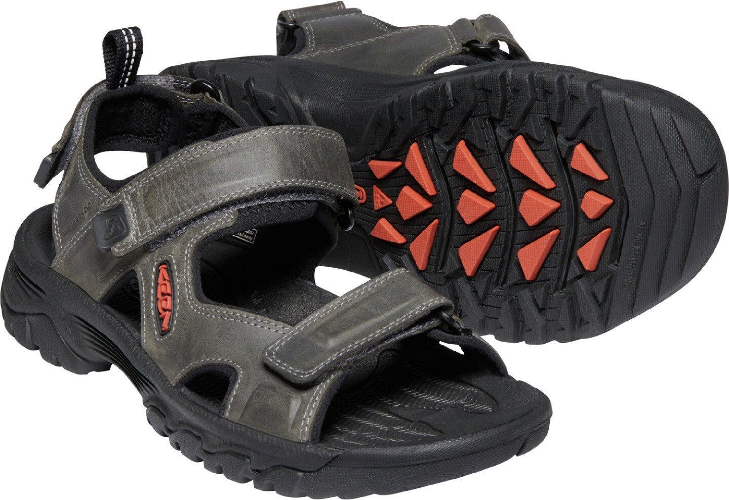 Men's Targhee III Open Toe Sandals - Grey