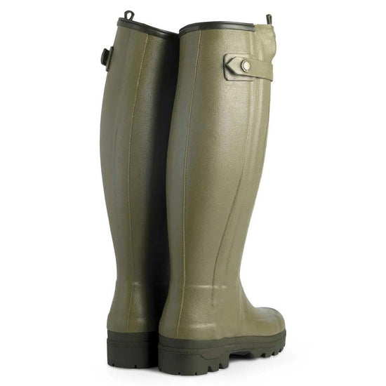 Women's Chasseur Neoprene Lined Wellington Boots - Green