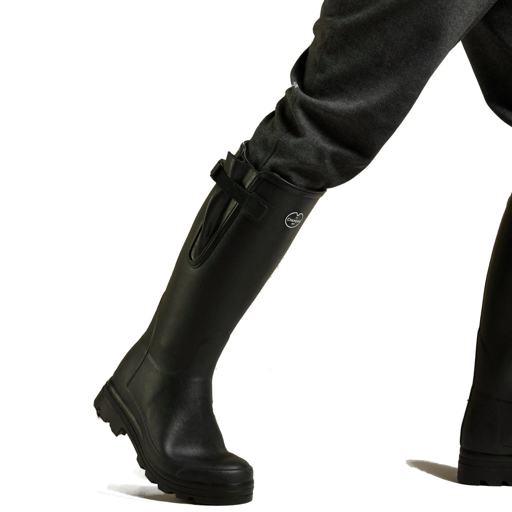 Men's Vierzonord B200 Wellington Boots - Black