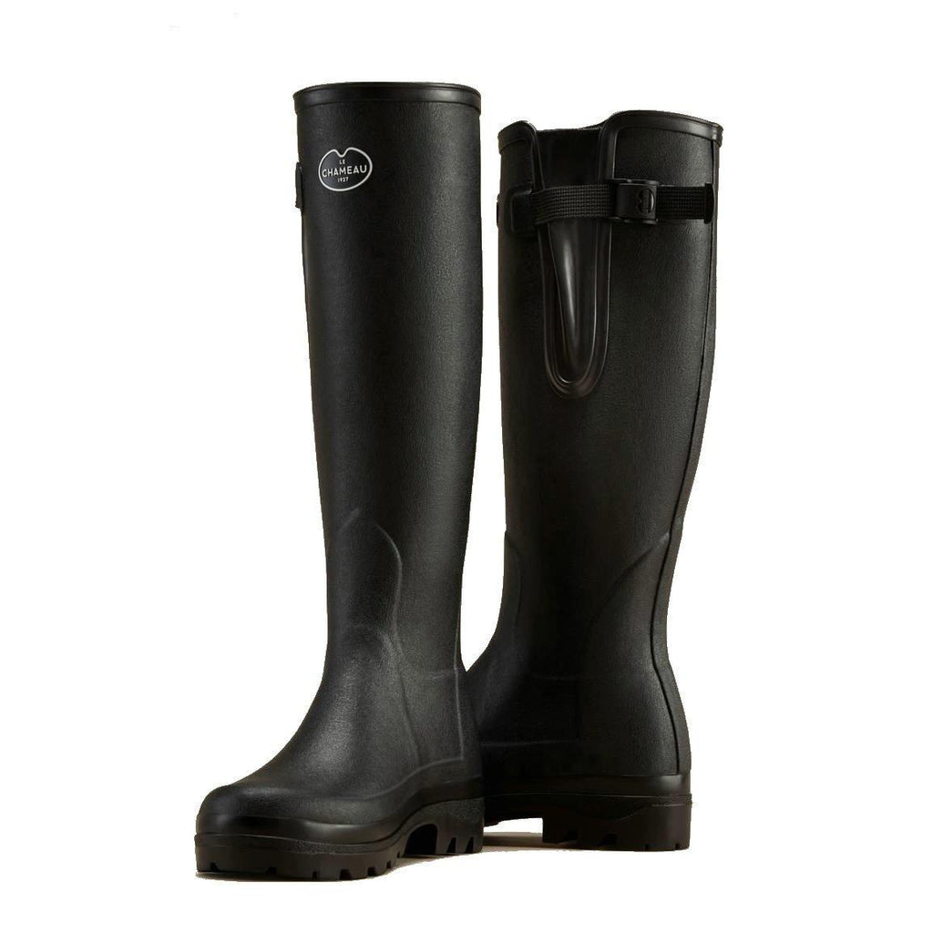 Women's Vierzonord B200 Wellington Boots - Black