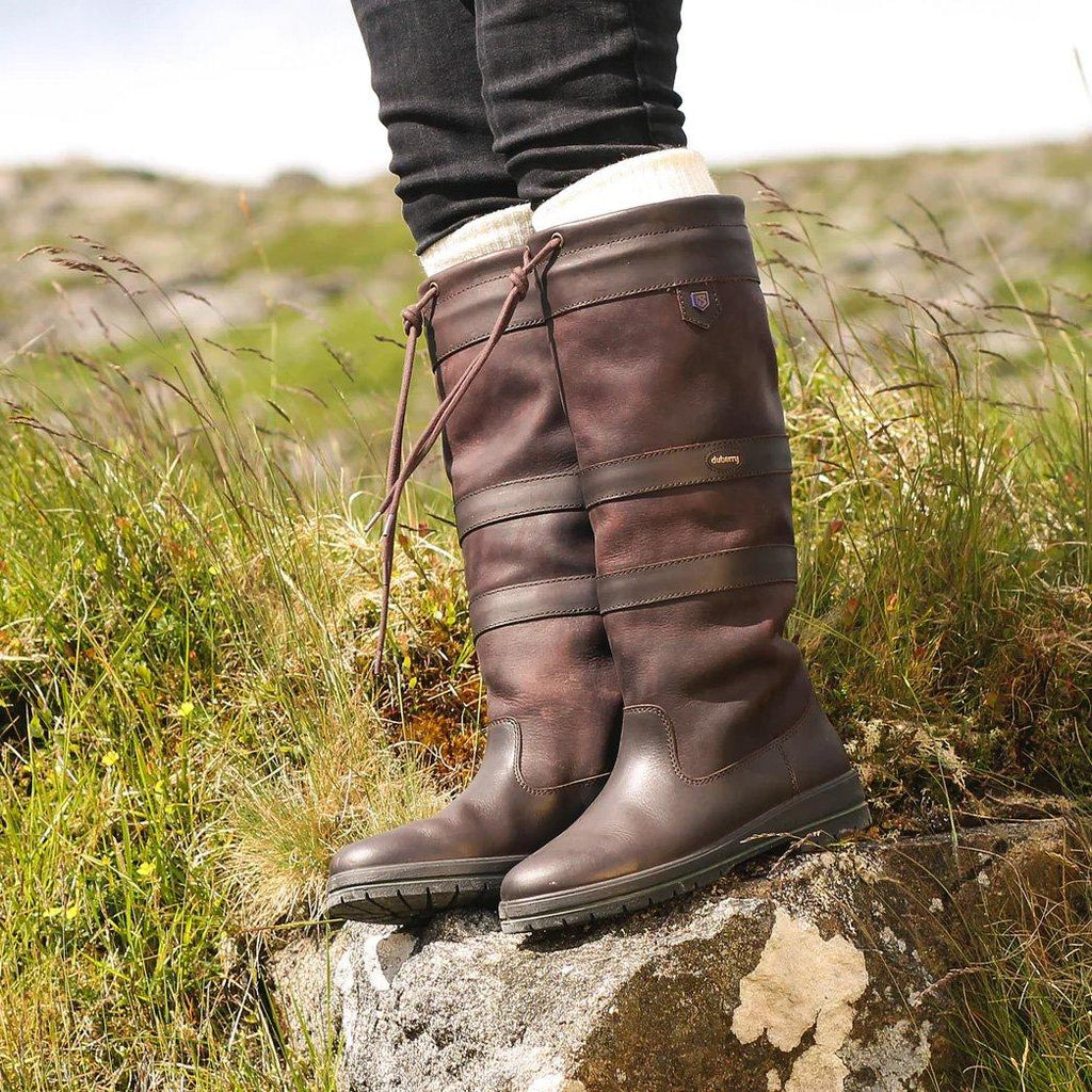Women's Galway GORE-TEX Country Boots - Dark Brown