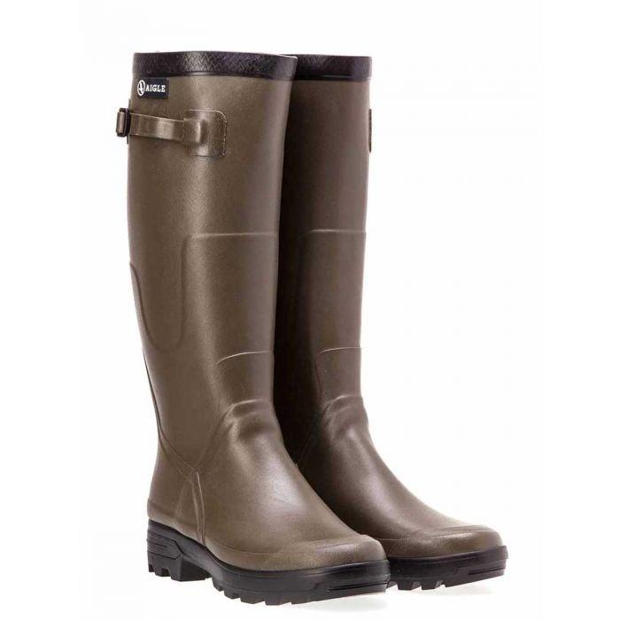 Aigle Benyl Wellington Boots - Kaki