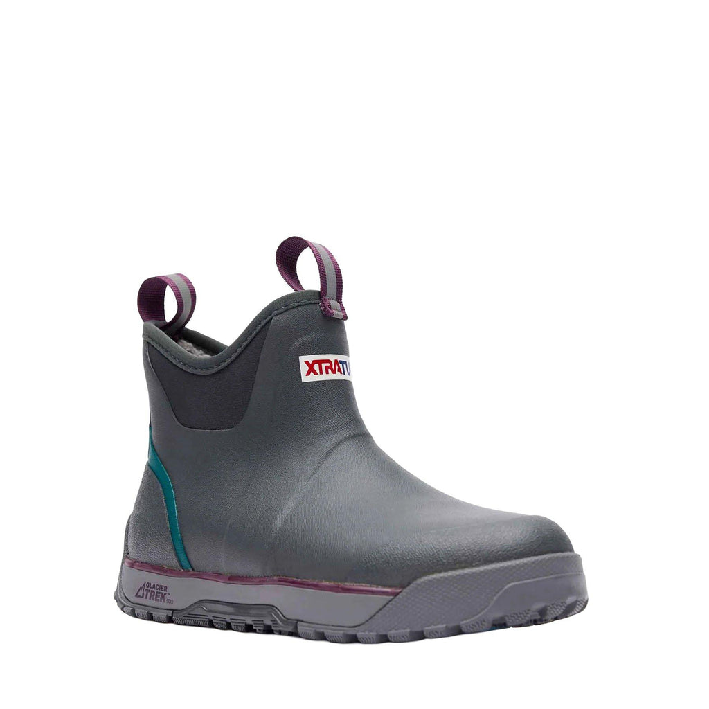 Women's 6” Ankle Deck Waterproof Boots Ice - Grey