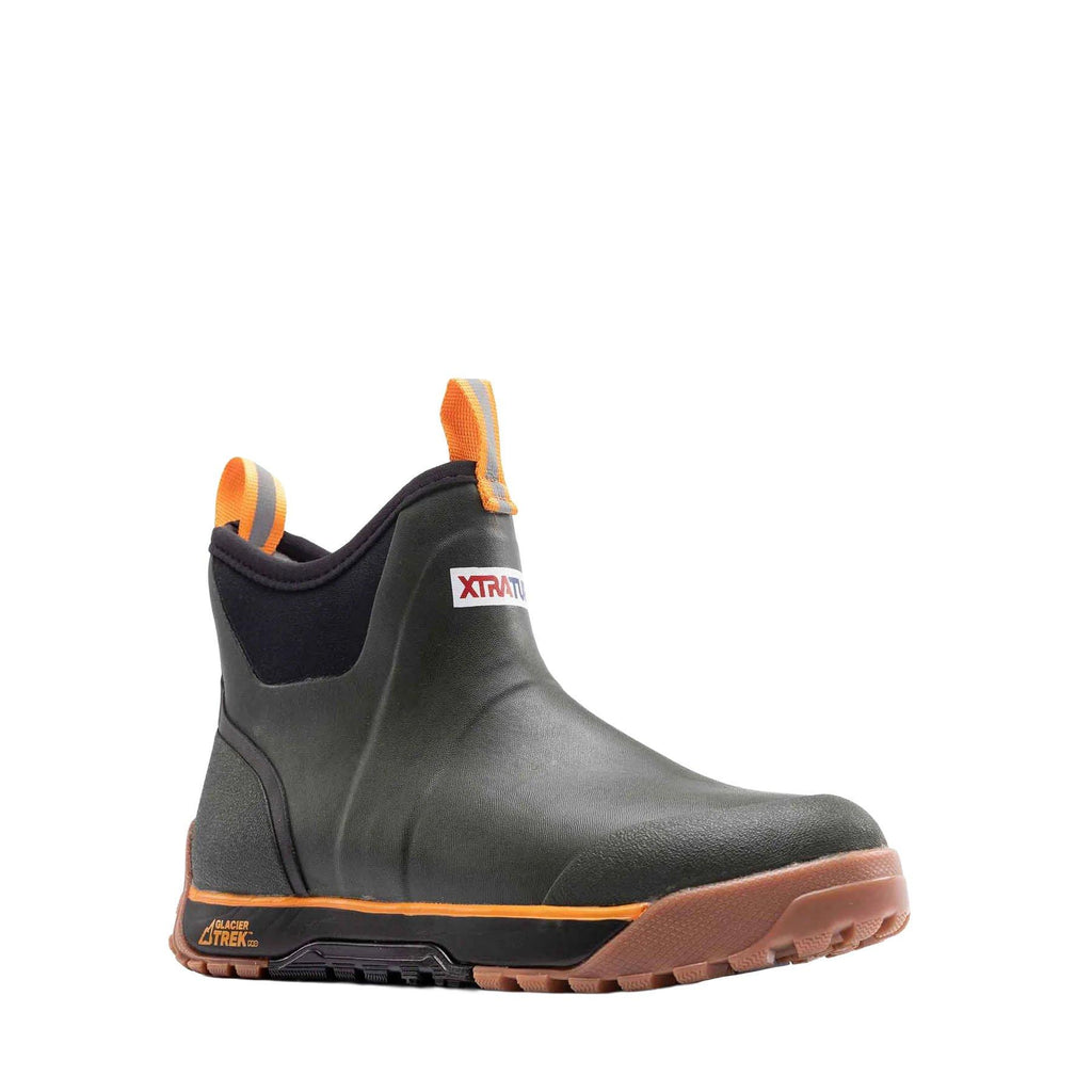 Men's Ankle Deck Waterproof Boots Ice -  Green