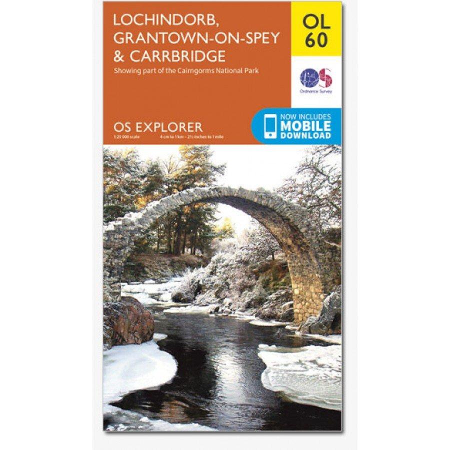 Explorer OL60 Lochindorb, Grantown-on-Spey & Carrbridge Map