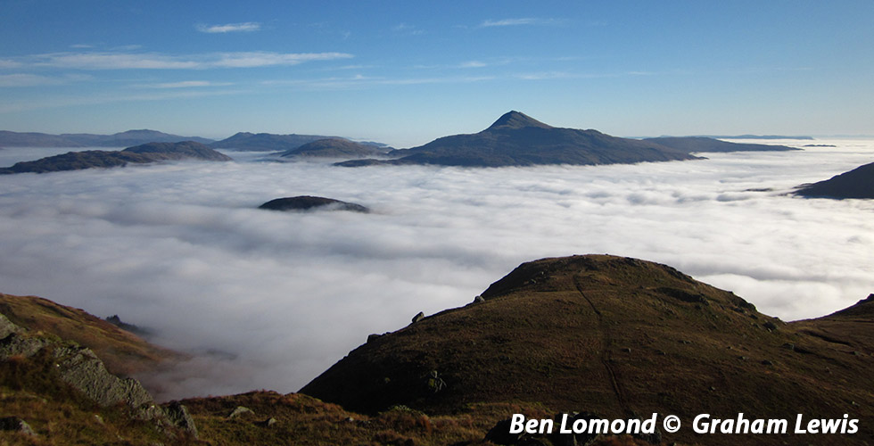 Best Scottish trig walks - Ben Lomond
