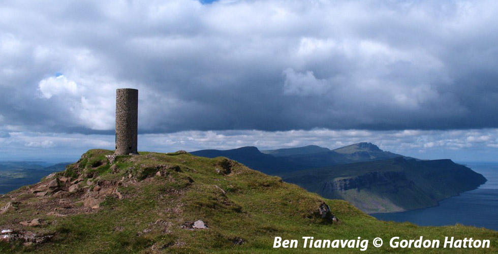 Best Scottish trig walks - Ben Tianavaig