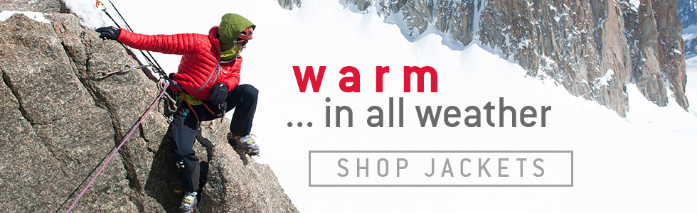 Shop all jackets from Rab down and insulated, to The North Face waterproofs at Tiso.com