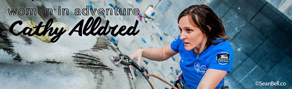 Interview with climber Cathy Alldred / Women in adventure / Tiso blog