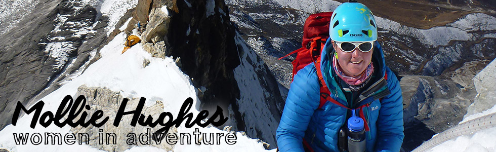 Interview with Mollie Hughes, mountaineer / Women in adventure / Tiso blog