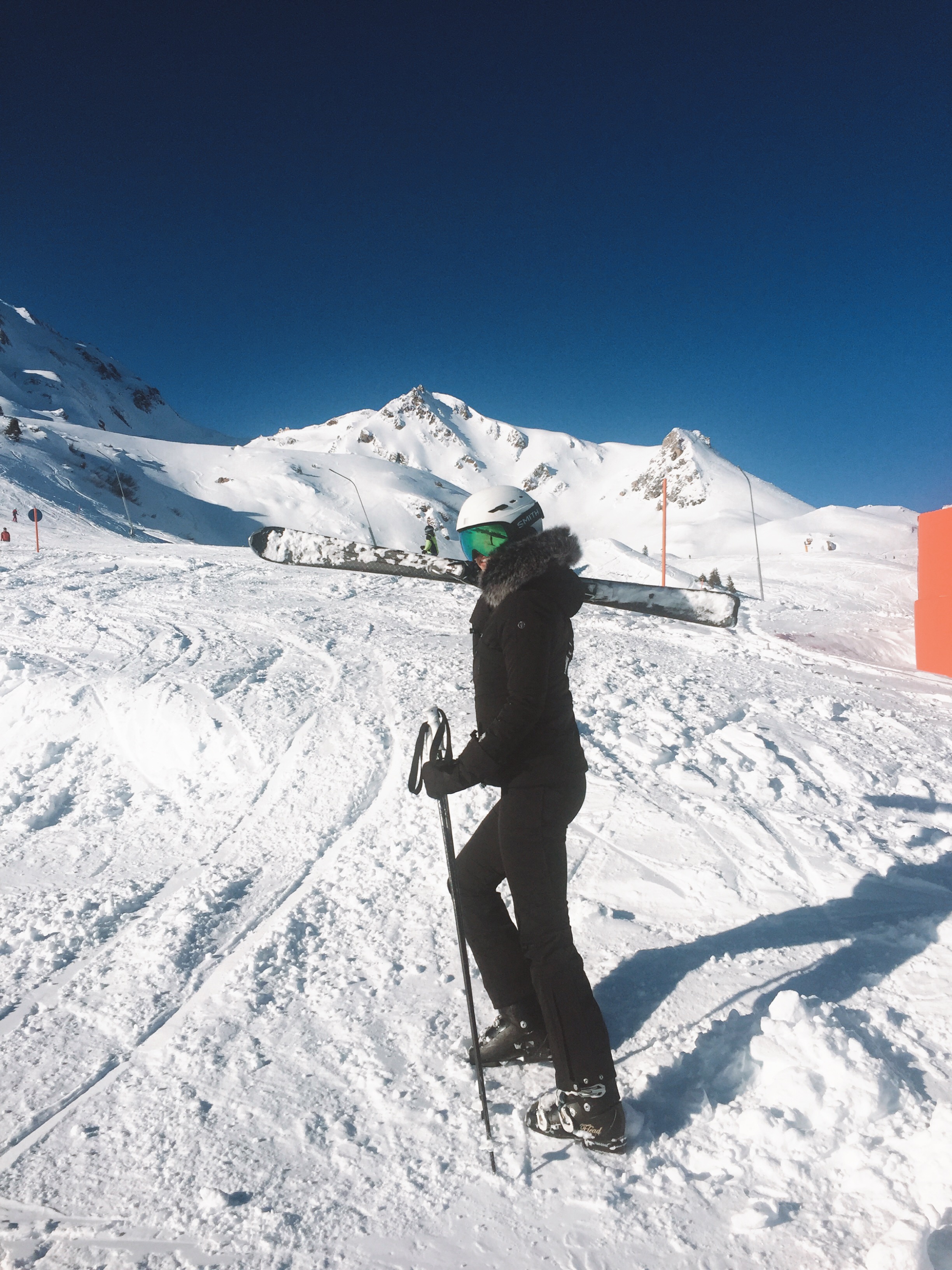 Poivre Blanc Stretch Ski Pants - Black, Winter Ski Pants, Girls Ski Pants